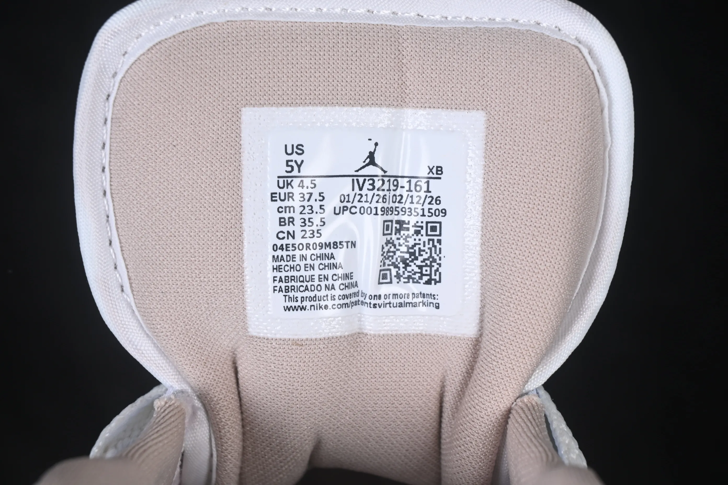 All categories Air Jordan Jordan series basketball shoes Air Jordan 1 Low G version pure original Air Jordan 1 Low AJ1 Joe 1 white powder blue low-top retro culture basketball shoes IV3219-161